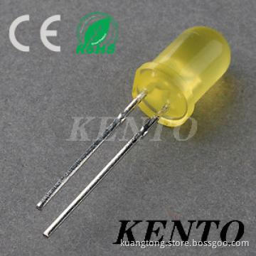 5mm Round Yellow Diffused Lens Led Diode